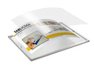 Informačná tabuľa samolepiaca, na stenu, 150x223 mm, Panta Plast